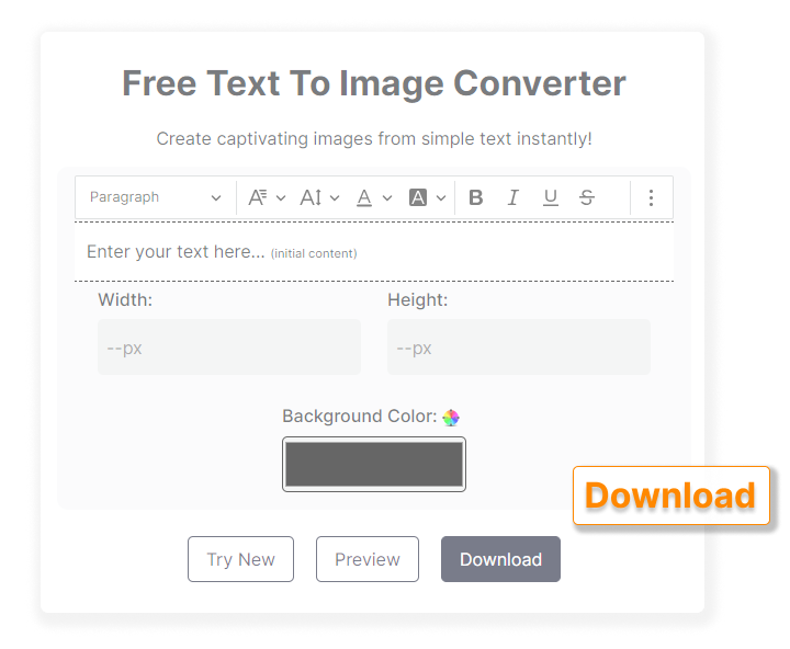 <strong>Directrices para la conversión de texto en imágenes</strong>